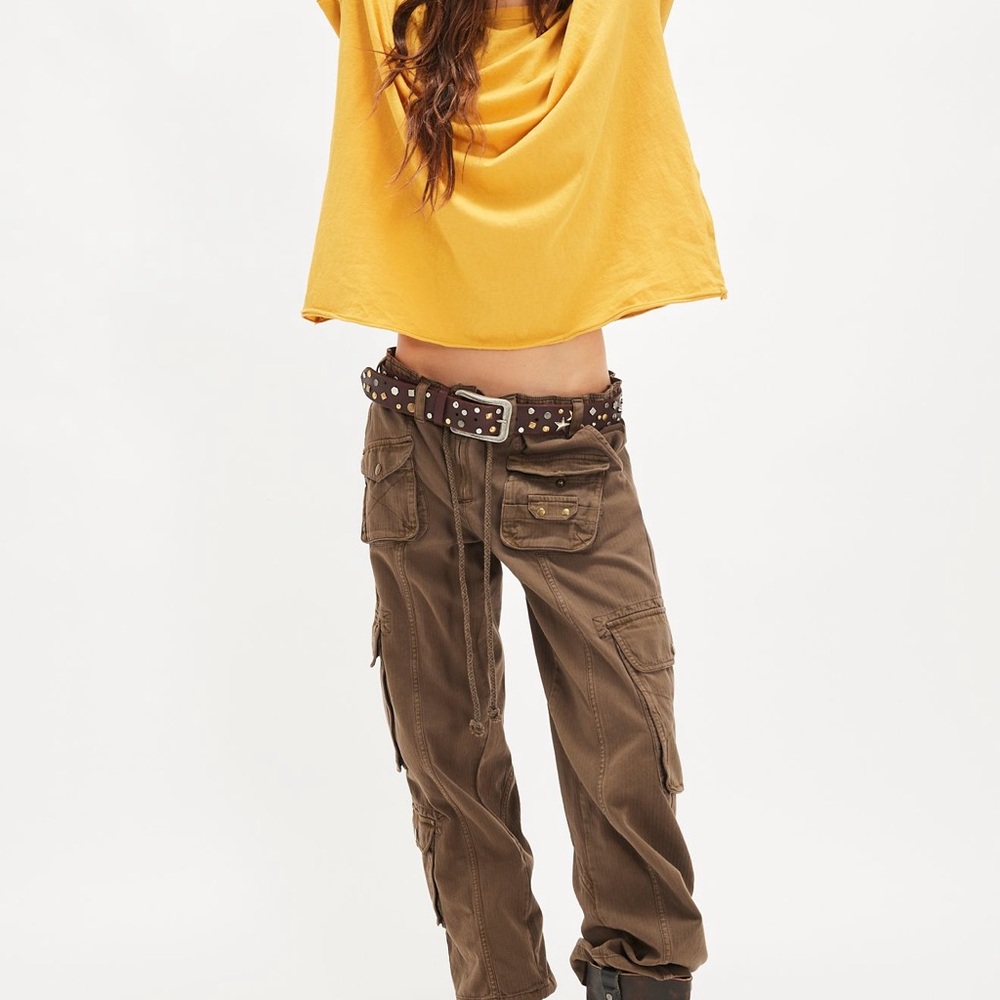 We the Free Tahiti Cargo Pants - Teak - Size M
